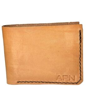 Ian James New York Tan Leather Wallet
